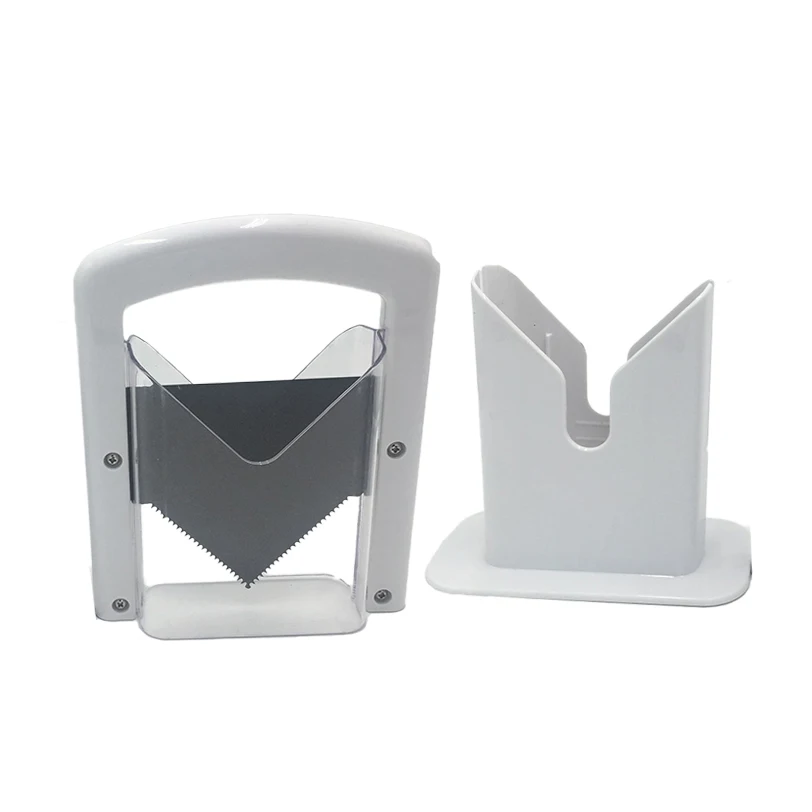 Kitchen Craft Bagel Cutter Slicer Guillotine Action Blade Holder Knife Biter Bagel Guillotine Slicer
