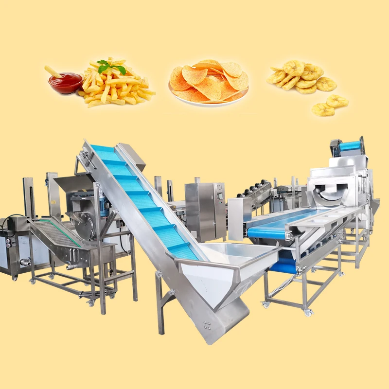 TCA fully automatic 304 stainless steel machine to production line of french fries