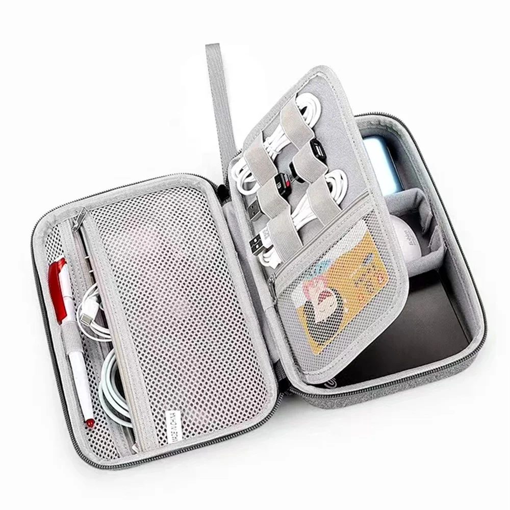 Customize  Storage bag  laptop usb cable  power bank mouse Cosmetics bag