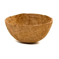 2021 Hot Sale Coco Basket Liner Coco Liner Sheet Garden Coconut Coir Liner Hanging Pot Decorative Round Garden Flower Pot Modern