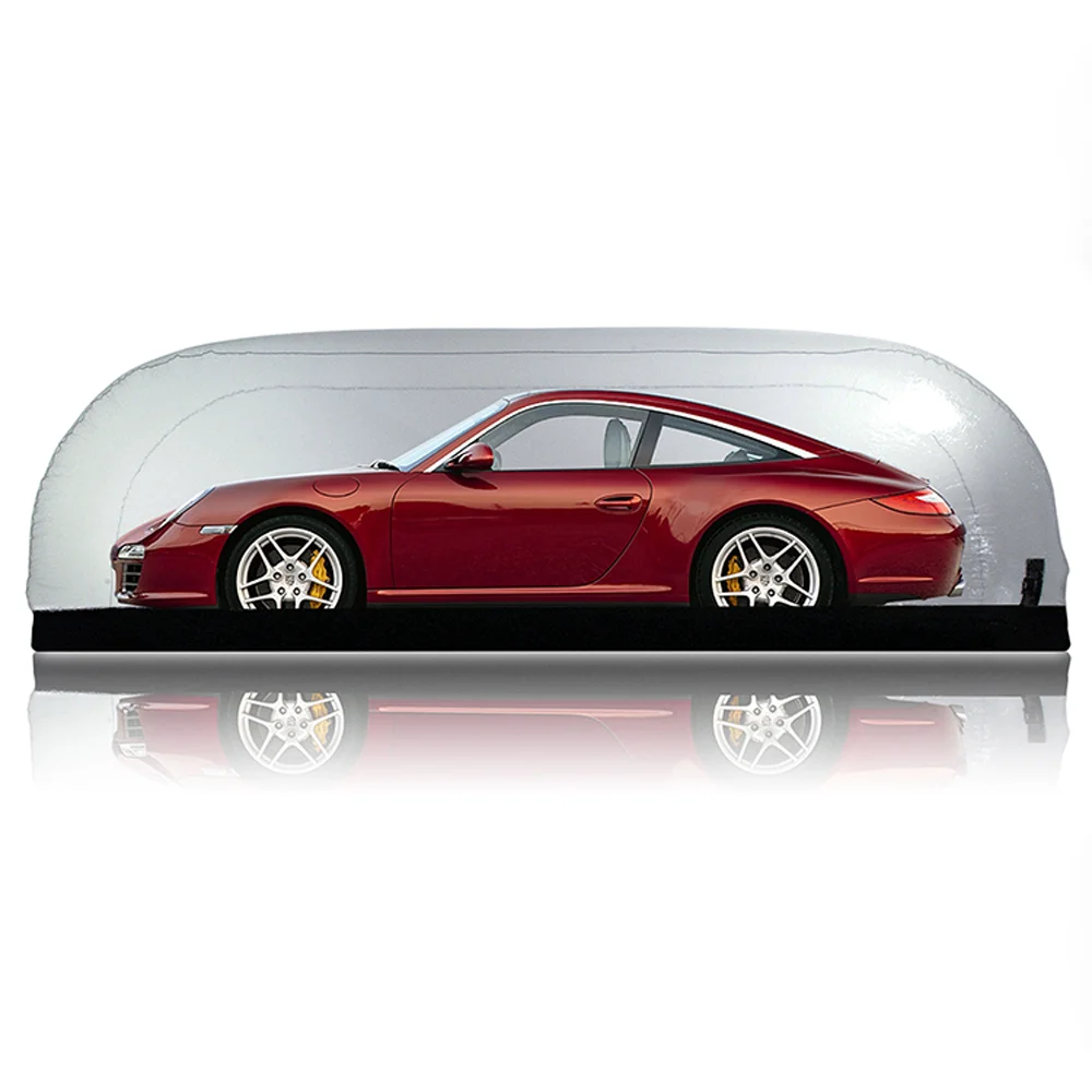 Blow up portable PVC Vehicle Inflatable Showcase Car Garage Capsule Shelter Inflatable Display Cover Inflatable Clear Tent