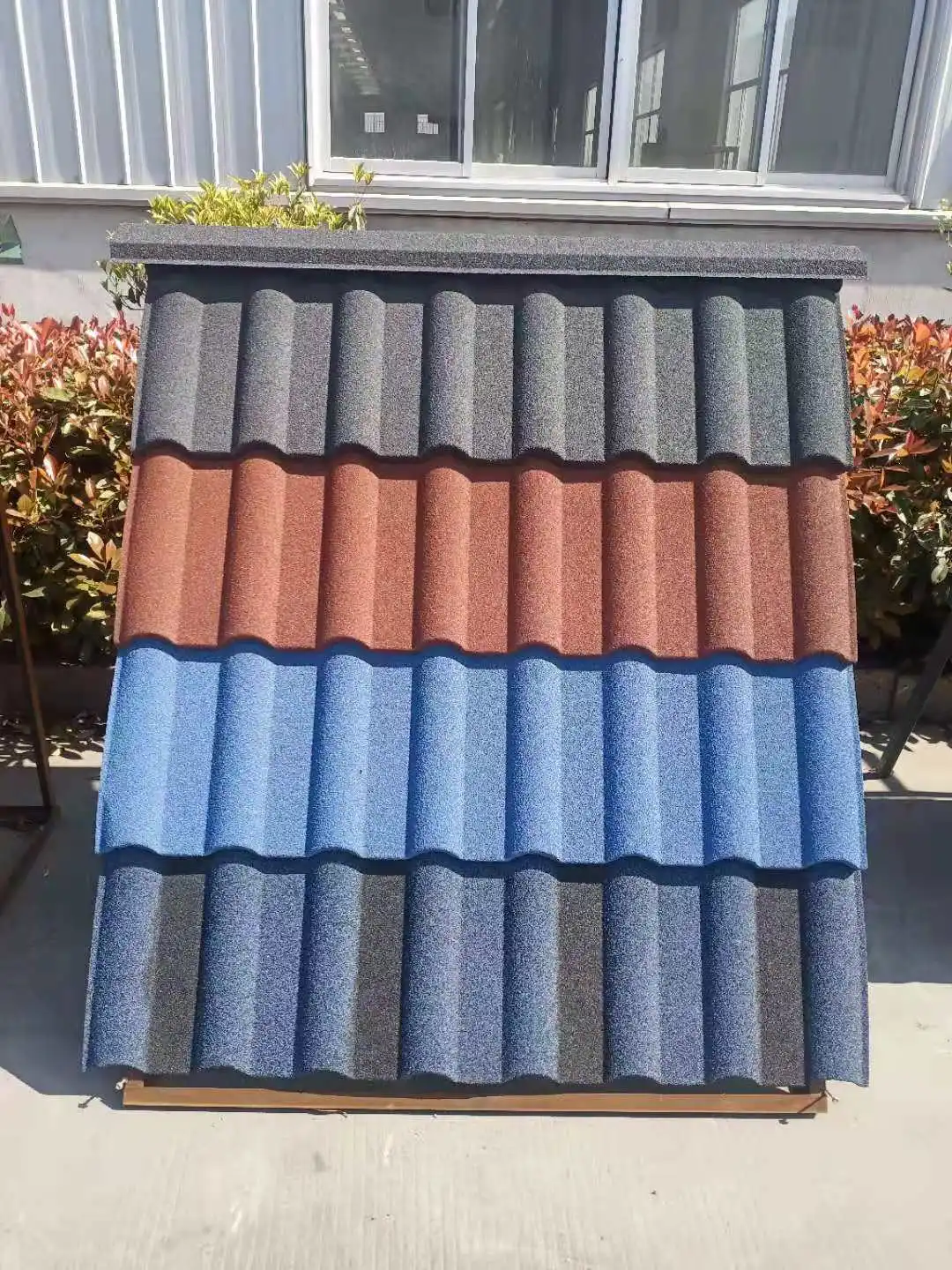 Hot Sale China Color Stone Coated Metal Roofing Tile Aluminum Zinc Steel Roofing Sheet With Best Price