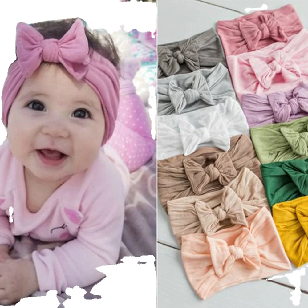 
2020 Wholesale New Born Bow Head Accessories Hair Band For Baby Girl 