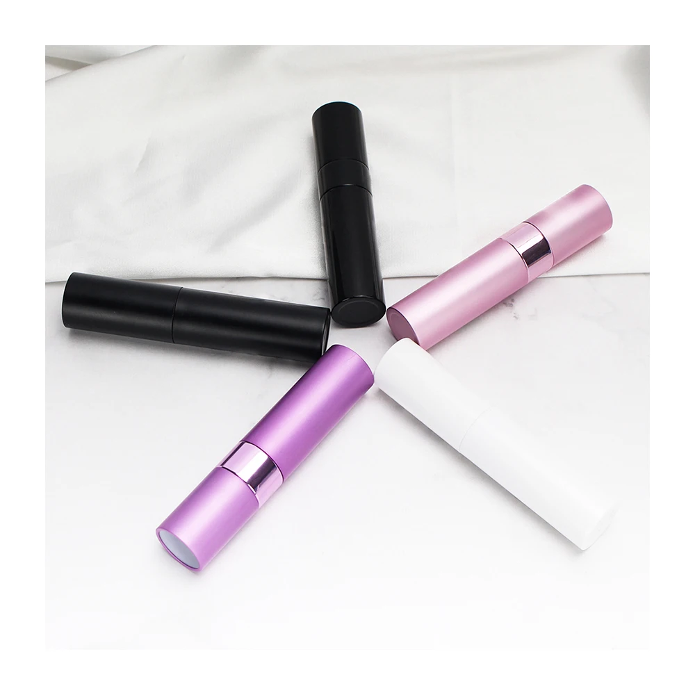 8ml 10ml Perfume Atomizer Empty Rotating Perfume Bottles Refillable Glass With Spray