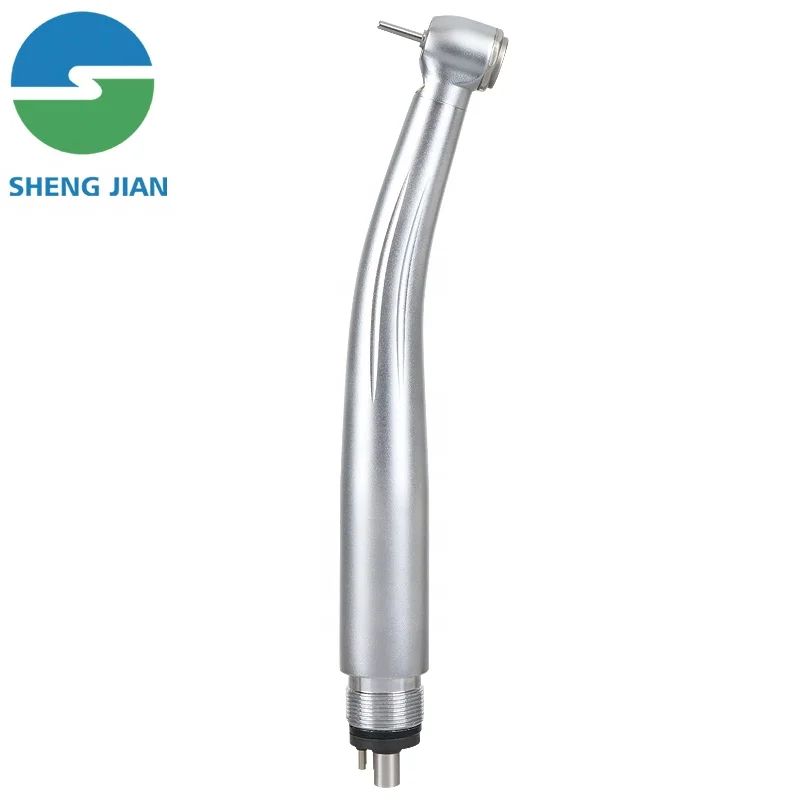 Dental Handpieces Push Button Turbine 5 Water Spray 4 holes Shadowless 5 Led Light High Speed Dental Handpiece
