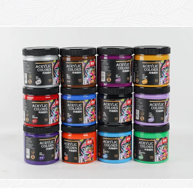 Paintyou Large bottle 500ml waterproof sunscreen pigment art supplies professional acrylic paint