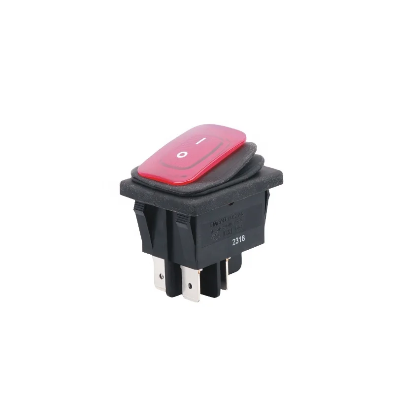 RCE Waterproof Rocker Switch IP65 with Lamp IBAO Electrical Mini Switch