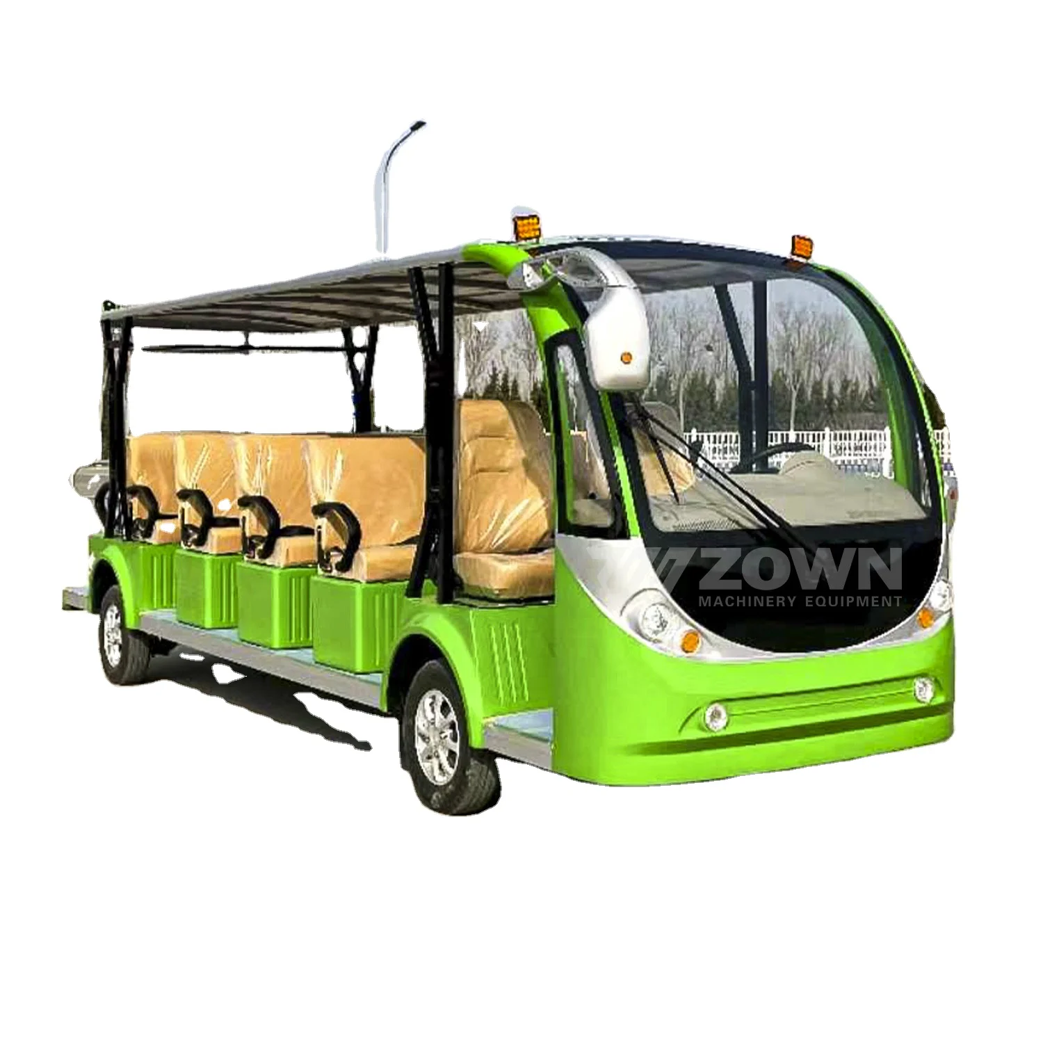 Hot sale Brand New Electric Bus Sightseeing Tourism Bus Buggy Car 8 Seats Special Transportation for Sale
