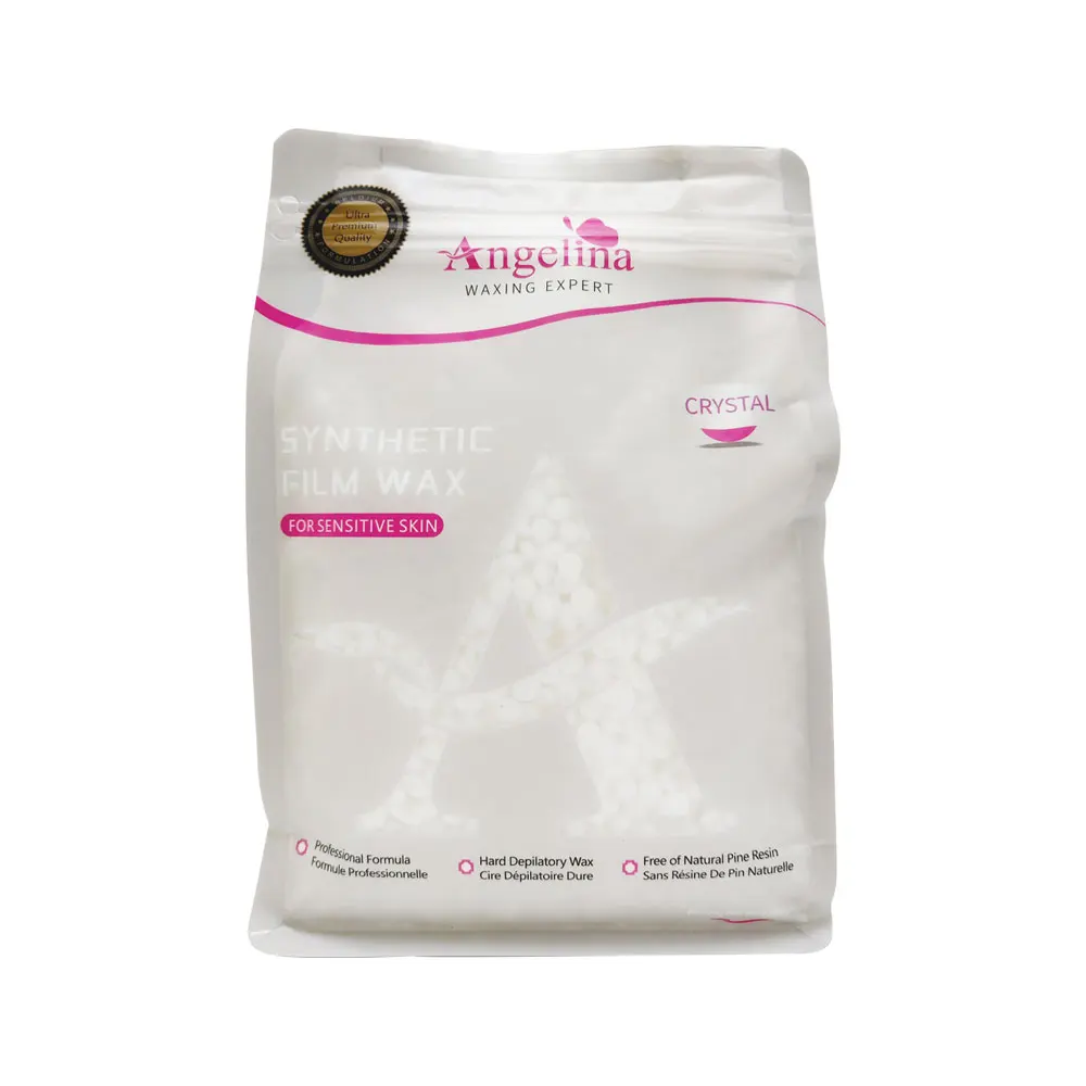 Professional 1000g Hard Synthetic Film Hot Wax Crystal OEM Supply for Skin for Salon and Home Use