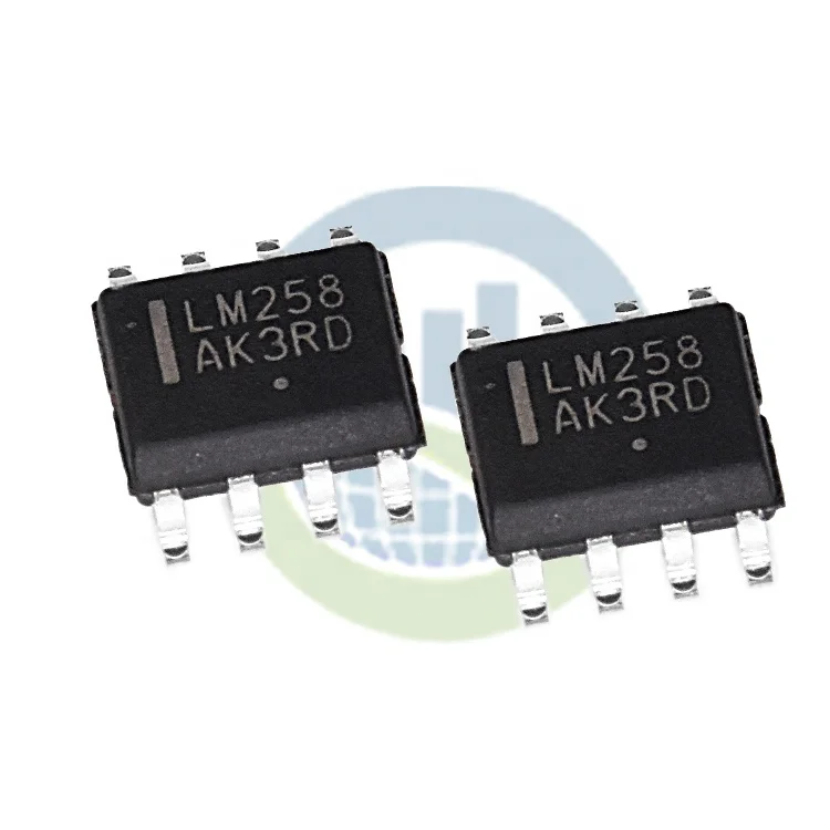EC-Mart LM25 SMD SOIC-8 Operational Amplifiers Op Amps Amplifier ICs LM258DR2G
