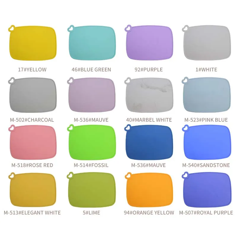 Eco Friendly Waterproof Silicone Baby Placemat Suction Sets Washable Portable Silicone Kid Placemat