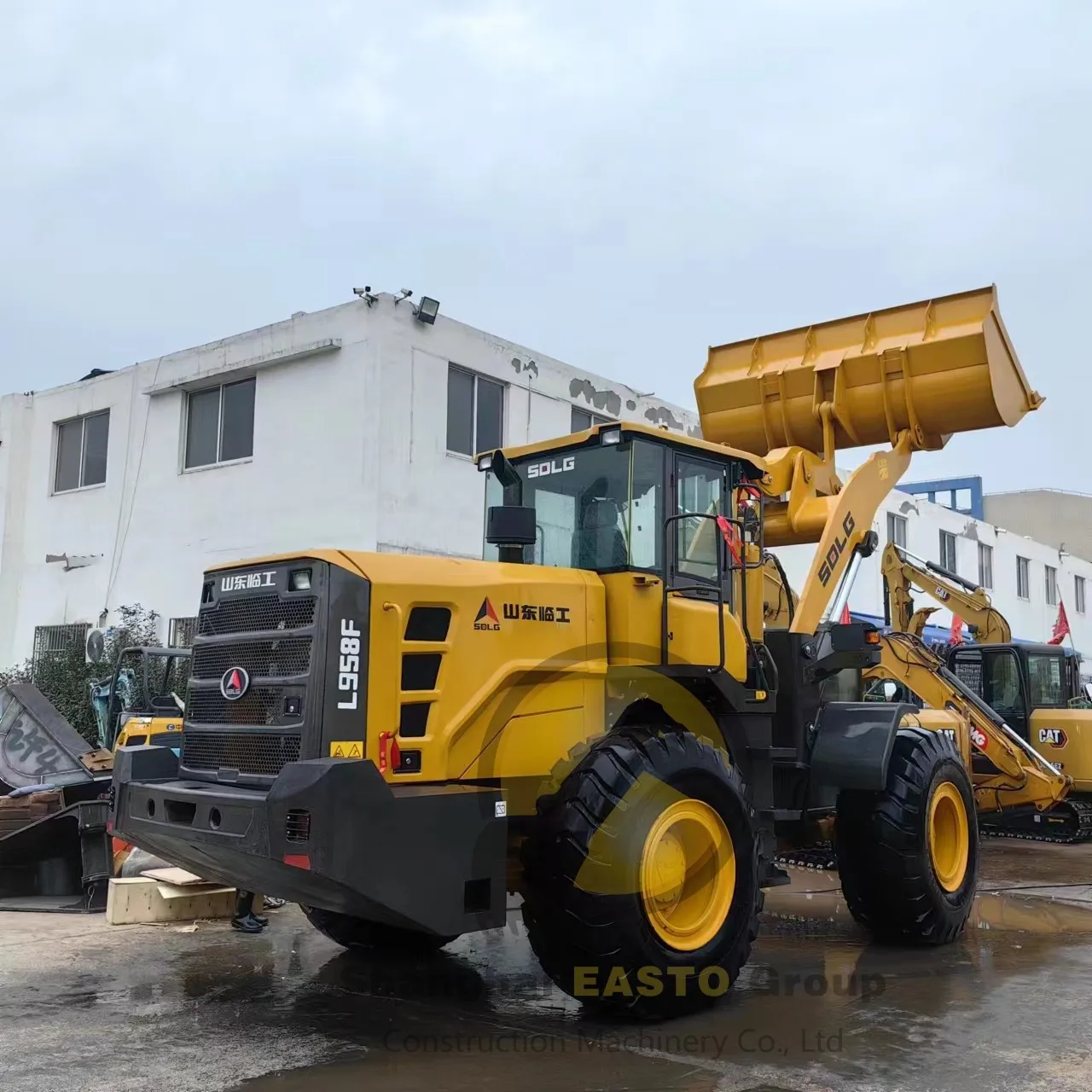 Popular Selling SDLG Front Wheel Loader L958F Compact Earthmoving machine wheel loader L958F