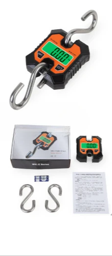 Hot Selling Digital Portable Commercial with Backlight Function Maize Cow Pig Chicken Dog Livestock Poultry Hook Weighing Scale