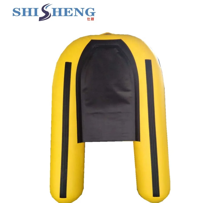 China Best Inflatable Fishing Belly Boat PVC Pontoon Belly River Boats