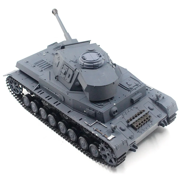 Henglong 3859-1 1/16 Scale Panzer IV F2 Type RC Tank Military Model 2.4Ghz IR+BB Radio Remote Control Toys DIY Tank Hobby Gifts