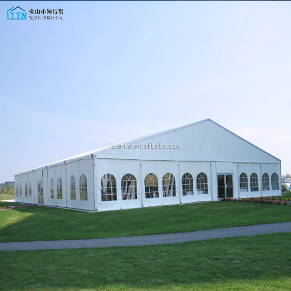 
2021 Snow Resistant Temporary Big Outdoor house shaped Tents for sale 
