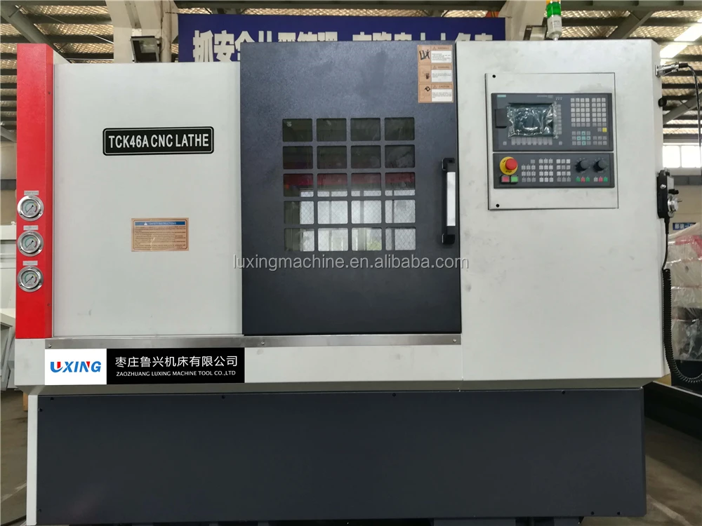 higp speed precision slant bed turret cnc instrument turning center lathe machine TCK46A TCK56A