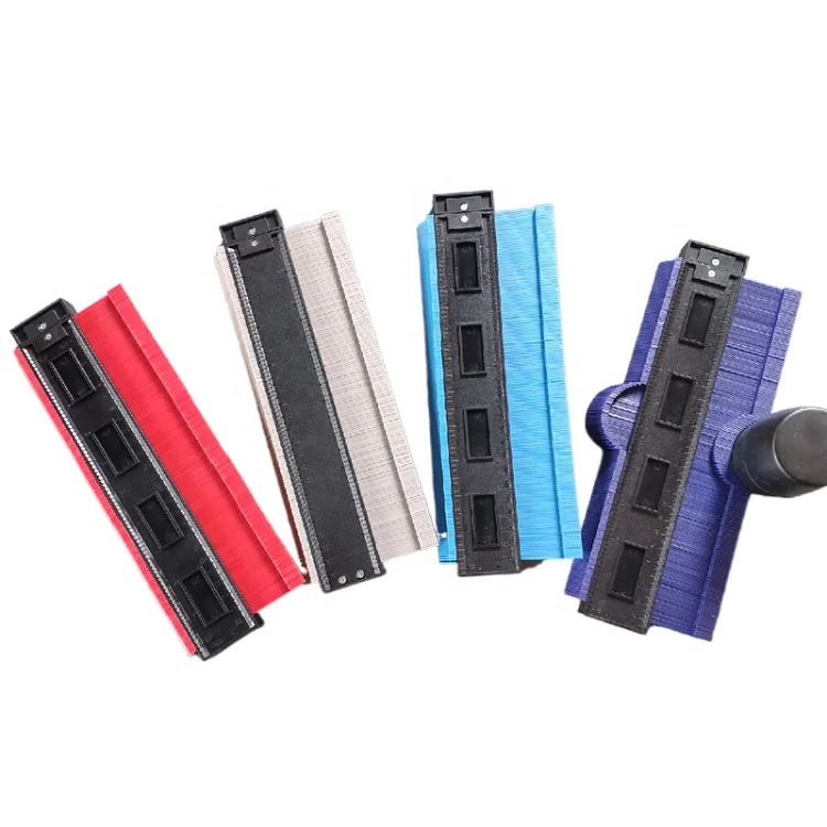 House decoration tile measuring tool contour gauge 10 Inch plastic