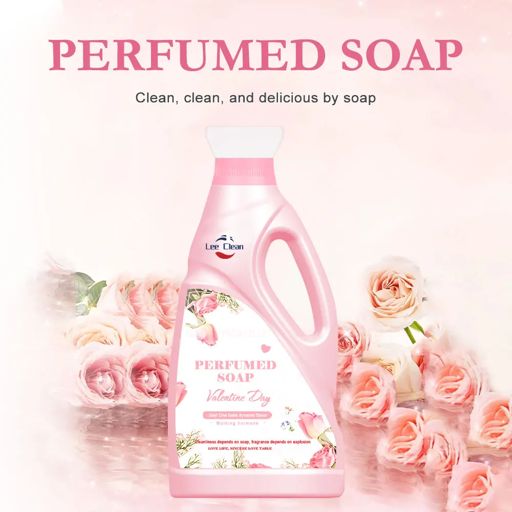 LC Free Sample Safe Home Care Enzyme Powerful Clean Cold Wash Fabric Color Protecting Liquid Detergent For Hand And Machine Wash