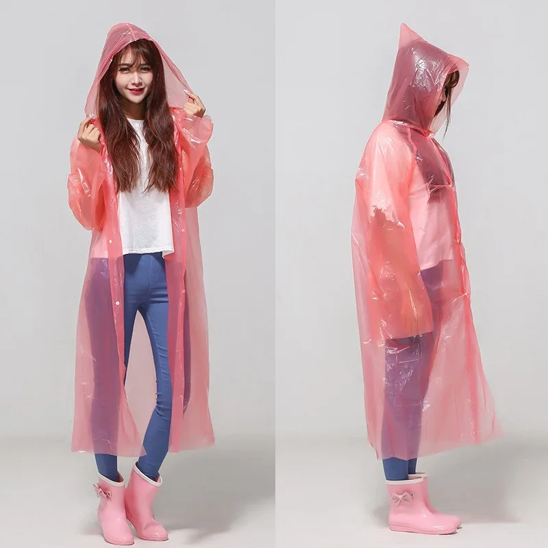manufacturers direct selling disposable plastic raincoat for waterproof
