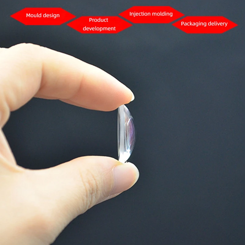Booe and convex lens diameter 21.8 focal length 35mm k9 optical glass science teaching experiment magnitude machining