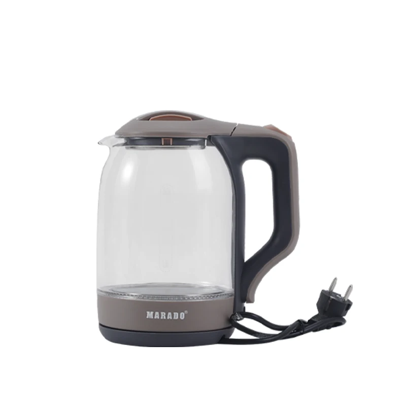 Plug type glass electric teapot water heater cordless fast heating