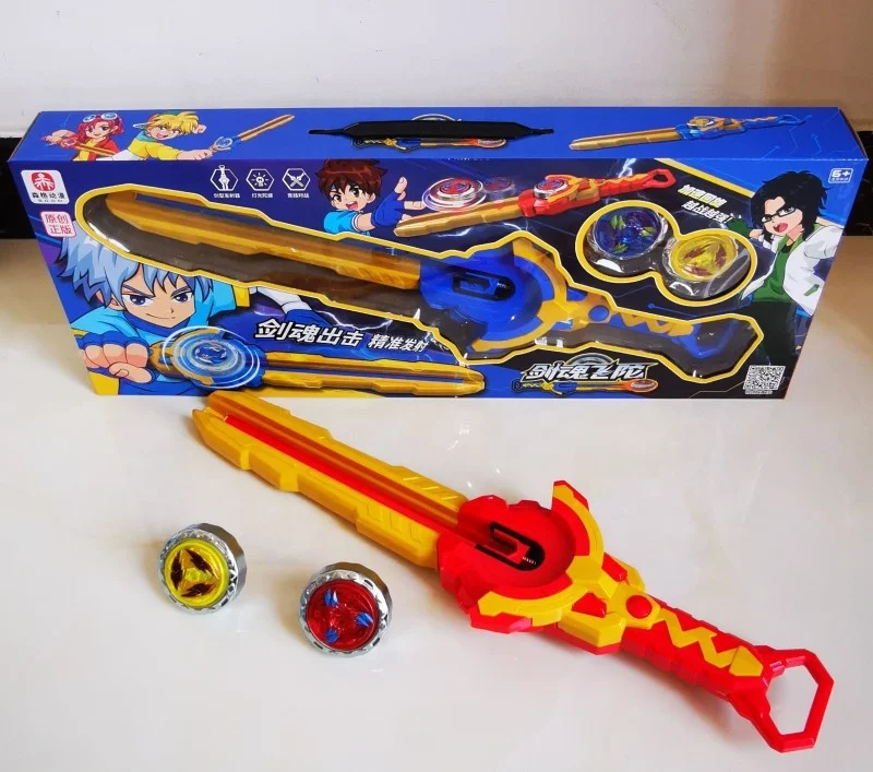 New Magnetic Fighting Bey Magnet Gyro desert eagle Kid Toys metal burst gyroscope battle spinning top toy