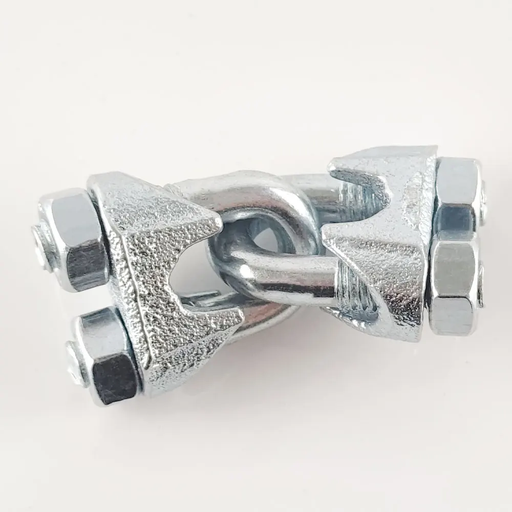 DIN 741 Malleable Electro-Galvanized wire rope clips for wire rope fitting