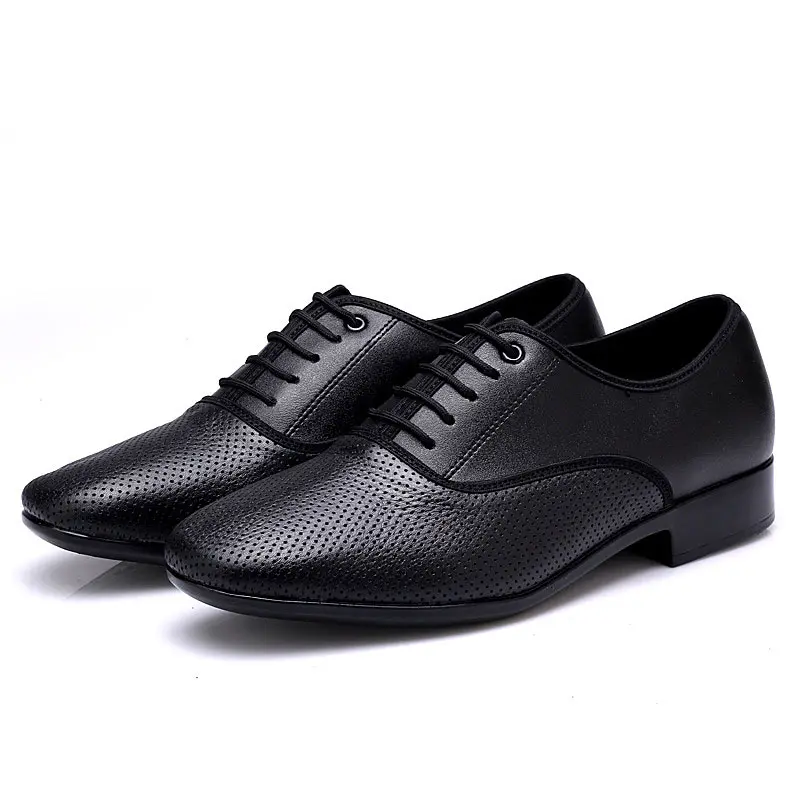 Genuine Leather Men Dance Shoes  Modern Shoes Adult Ballroom Dancing Shoes