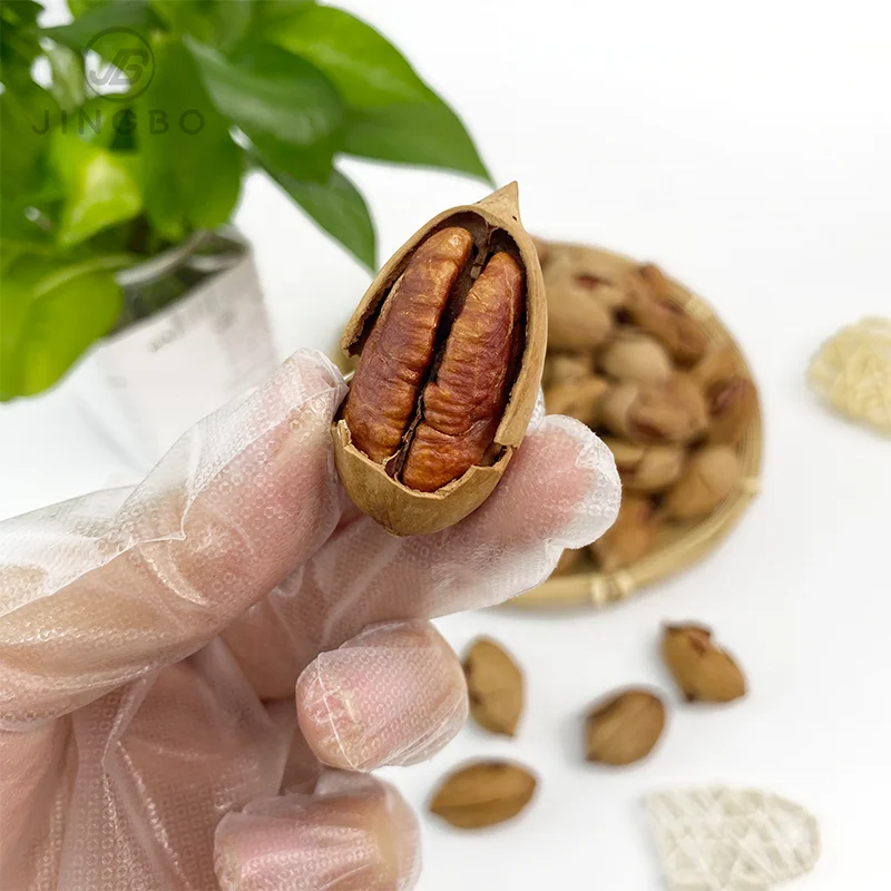 Хит продаж высокое качество Соленое вкусное молоко карамель ванильный вкус жареные орехи пекан в скорлупе для продажи