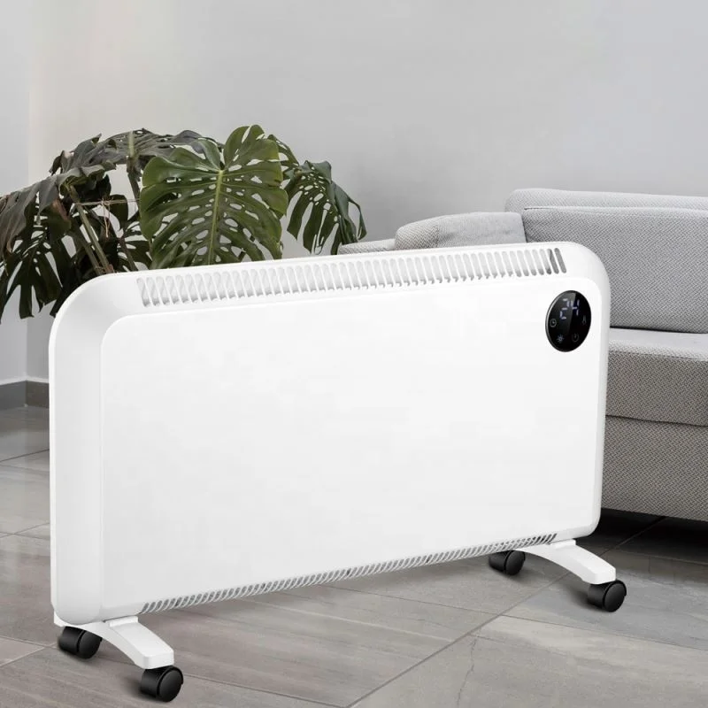 2000W Hot Air Wall Mounting Silent Ac Household Panel Convector Heater For Home Indoor Use