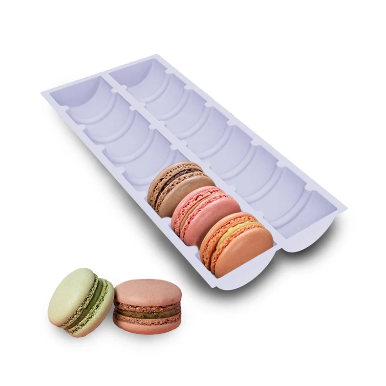 Eco biodegradable compostable customized christmas french 12 und 24pc bagasse macaron blister packaging tray clamshell  gift box