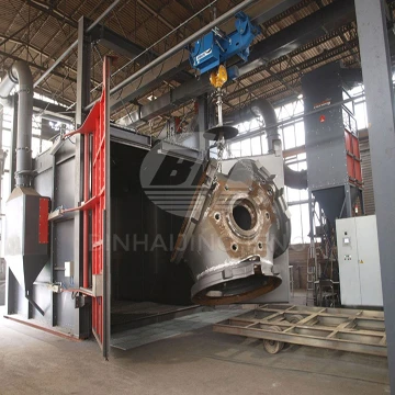 High quality performance Automatic Steel Proflle Shot Blasting Machine/Sand Blasting Equipment for powder coating