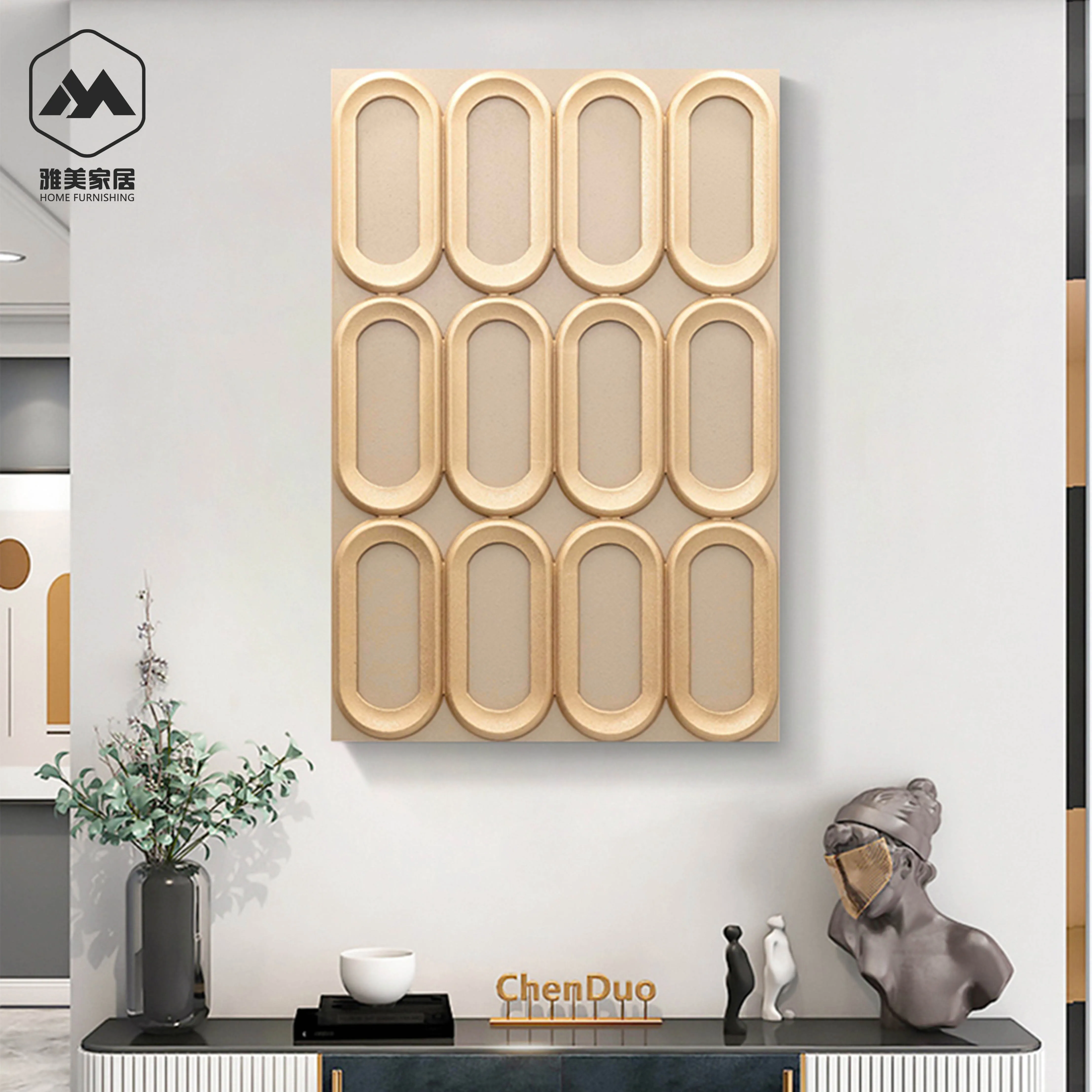 porch decoration painting paintings and wall arts 3D mural hotel Home decoration sofa background abstract wall art