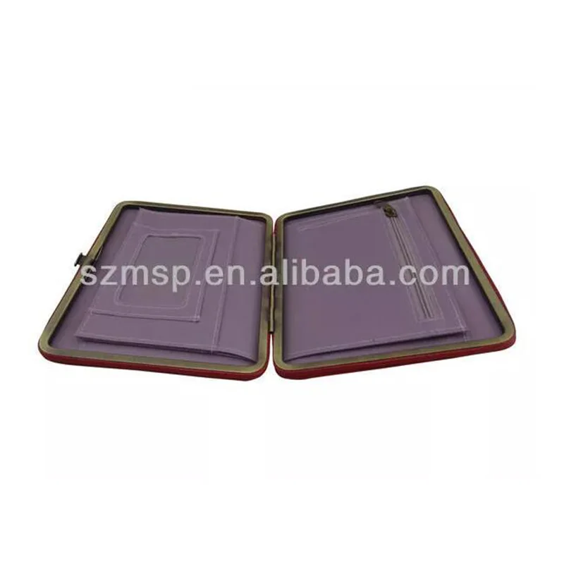 High Quality women noble purse, Red PU leather Lady stylish Wallet