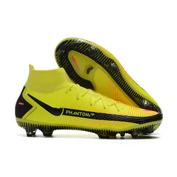 New Custom High-Top Football Shoes Male Students Broken Nails Soccer Boots Cleats Custom Soccer For Phantom Soccer Boots