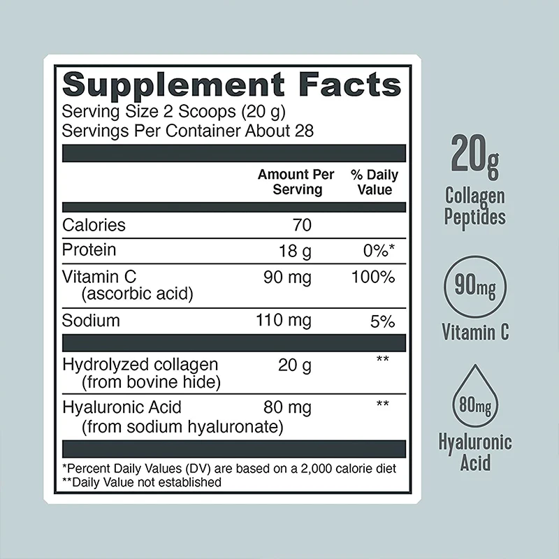 Dietary Supplement Maximum Absorption Enhancer Fish Multi Collagen Peptide