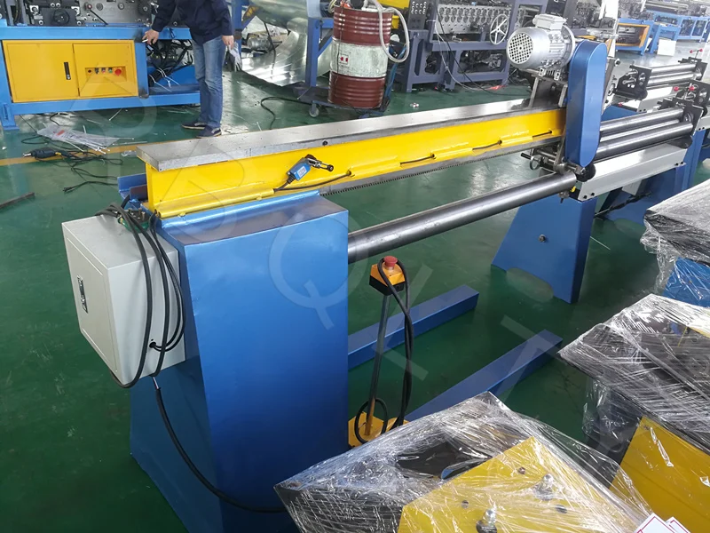 Duct lock seam closing machine Lock seamer Round duct machine for factory