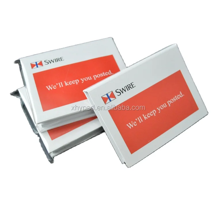 Wholesale Shaped Custom Print Sticky Memo Note Pads with Factory Price