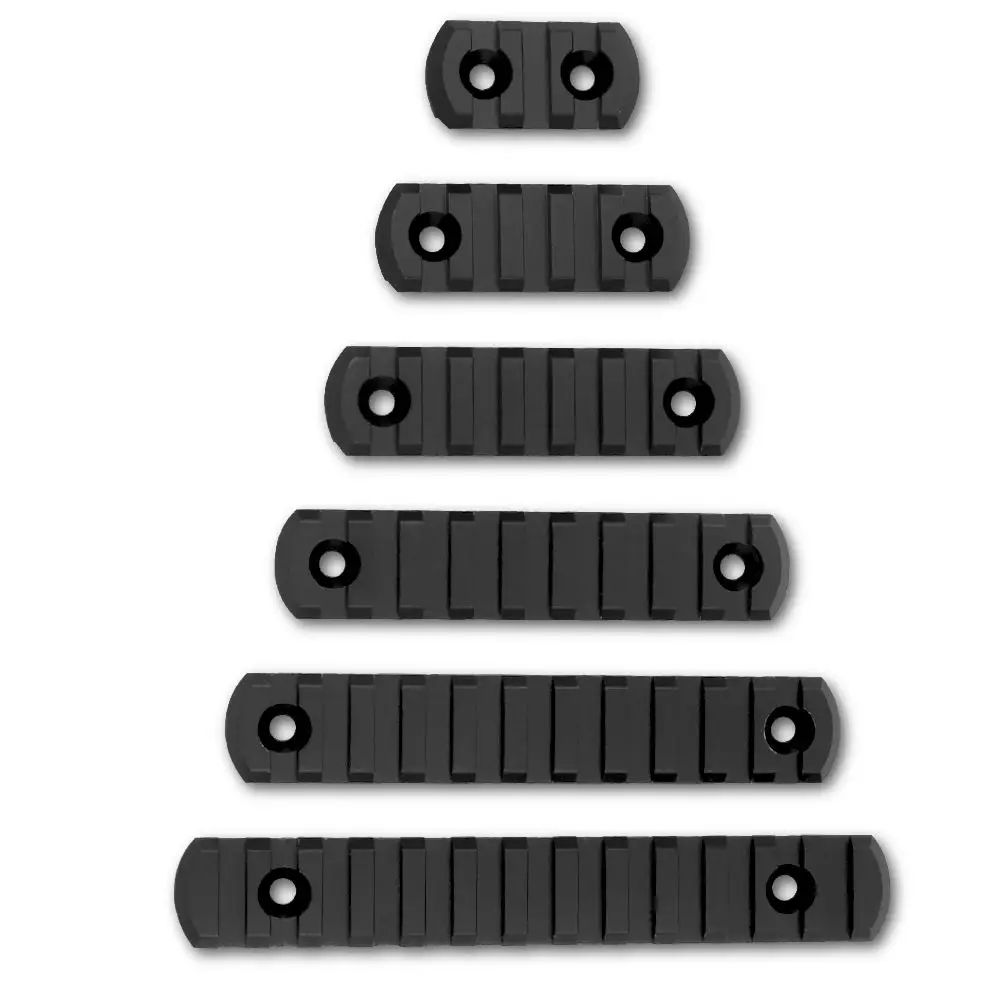 Tactical Hunting Accessories Tactical Scope Mount Track Metal Aluminum Block 3 5 7 13 Slots Universal Track Kit Pack