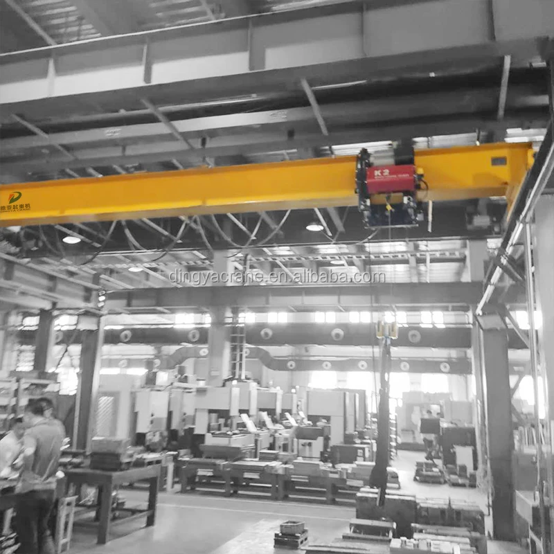 China Electric High Efficient Single Girder   single beam Overhead Crane 3 tons for sale