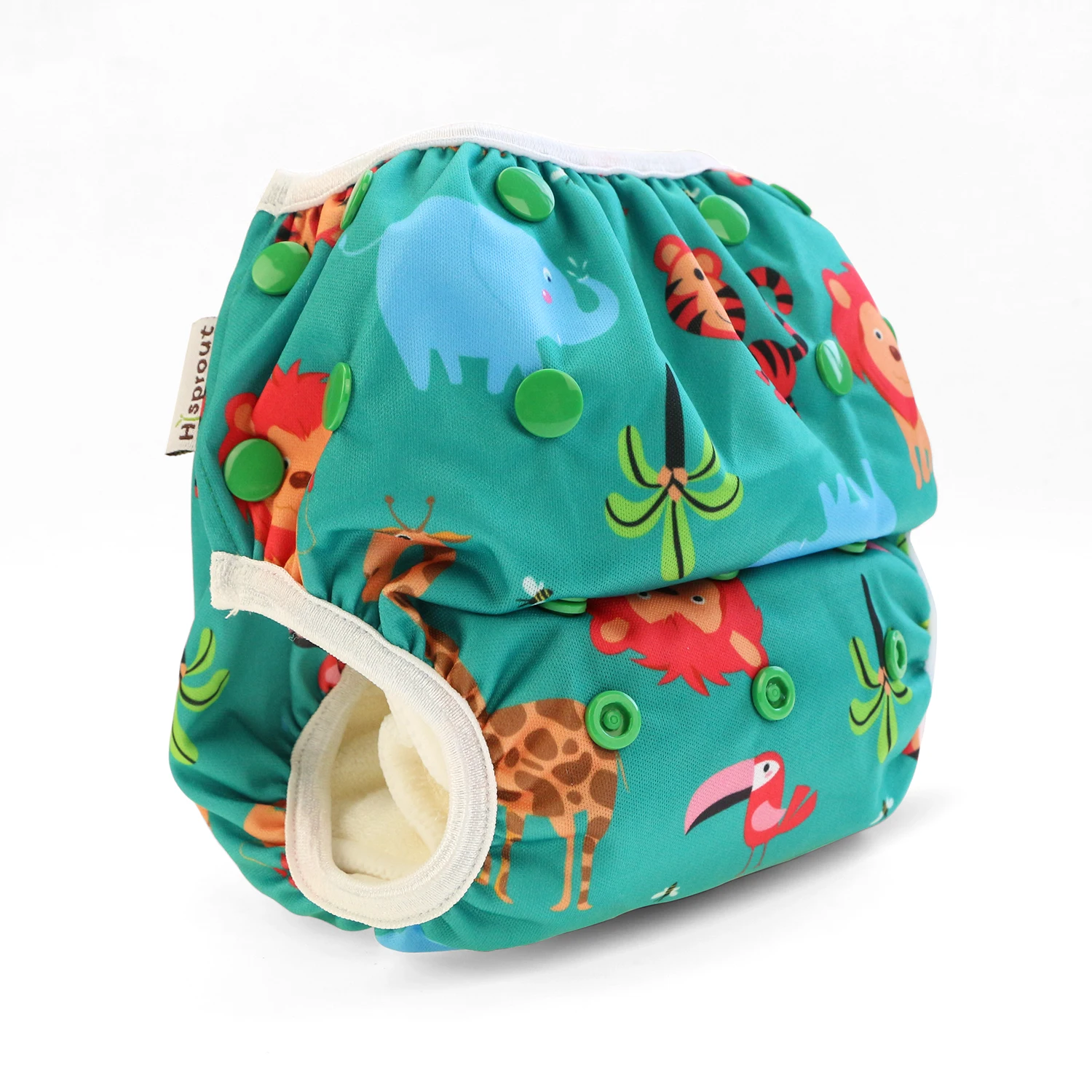 2024 New Arrival High Quality 0-6 Months Reusable Baby Washable Cloth Diaper Nappies Soft Newborn AIO Cloth Diapers For Baby