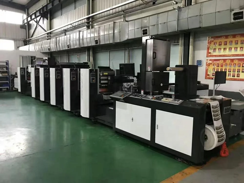 350mm Hot sale Narrow Web Roll To Roll Shrink Sleeve Label Offset Printing Machine