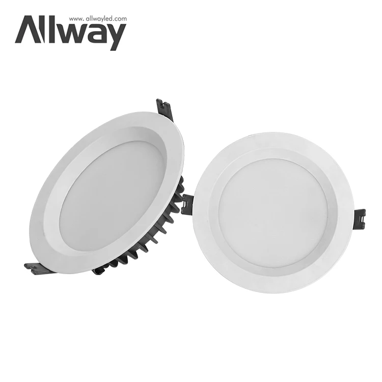 Allway SKD новый дизайн потолочный антибликовый каркас алюминиевая круглая лампа для дома внутренняя Светодиодная панель