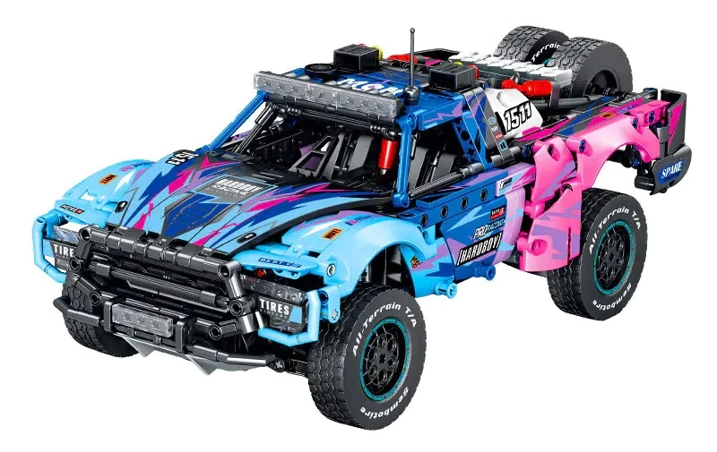 SEMBO BLOCK 715006 Off -road Colorful Building Blocks Bricks 1/14 Sports 4X4 pick-up Model Building Blocks Sets