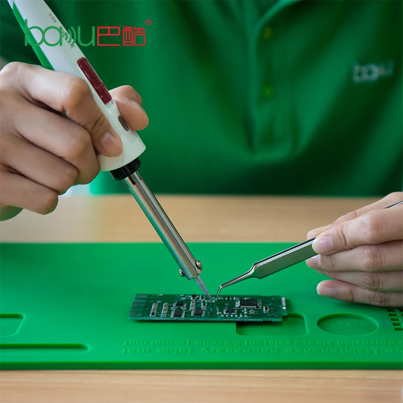 
Electrical Soldering Iron Kit Station BAKU Ba-463 High Performance 30W with Long Life Tip for Repairing 