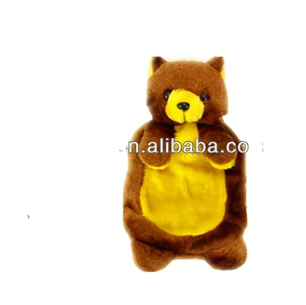 BEAR plush hot water bag with cover for children