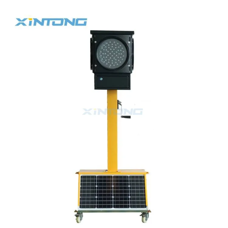 Road Construction Used Solar Power Movable Portable Led Traffic