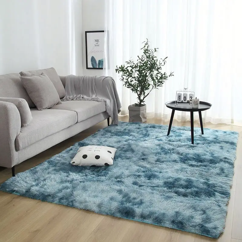 Хорошее качество, заводская цена, чистый белый ковер из искусственной овчины