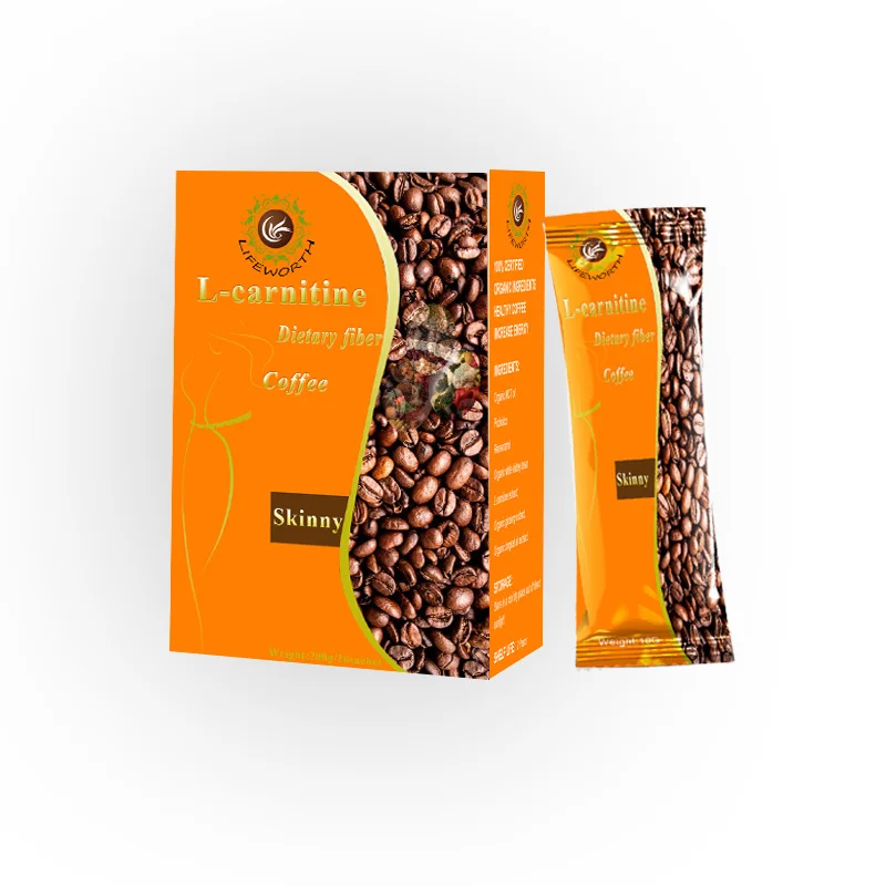 
Lifeworth private label 3 in 1 instant coffee l carnitine 